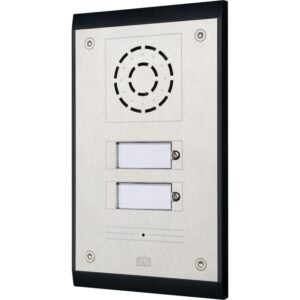 2N IP Uni - 2 Buttons (with Flush-mount Box)