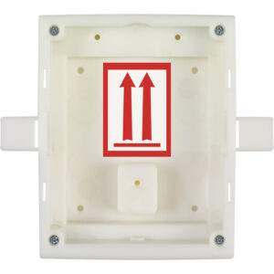 Flush Installation Box for 1 IP Verso Module or Access Unit (must be bought with 9155011(B))