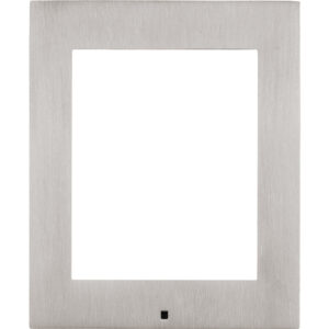 Surface Installation Frame for 1 IP Verso Module or Access Unit - Brushed Nickel