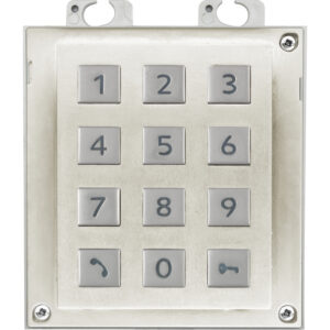 2N Mechanical Keypad Module for IP Verso and Access Unit (Brushed Nickel)