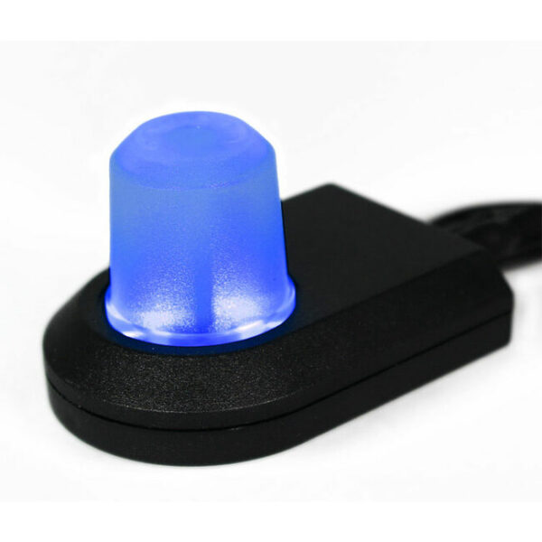 Algo 1127 Blue LED Visual Alerter with UK power supply