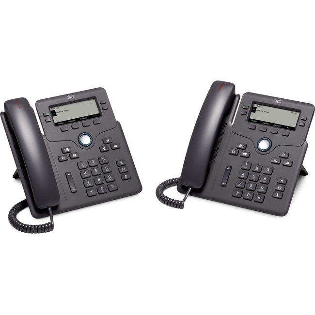 Discount Cisco IP Phone 6841 SIP Multiplatform Phone. Non PoE, includes ...