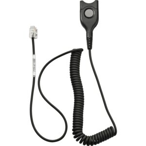 EPOS | Sennheiser Standard Bottom cable CSTD 01 for Wired Headsets (RJ9 to QD)