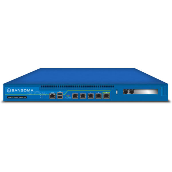 FreePBX System 100. 100 users recommended and 60 simultaneous calls