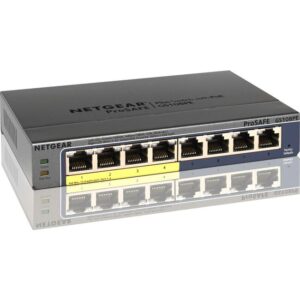 Netgear 8 Port (4 PoE), 10/100/1000, Managed Plus Switch