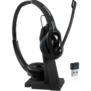 EPOS IMPACT MB Pro 2 Binaural Bluetooth Headset with Stand and Dongle ML