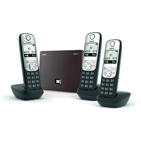 Gigaset N300IP with 3 A690HX handsets