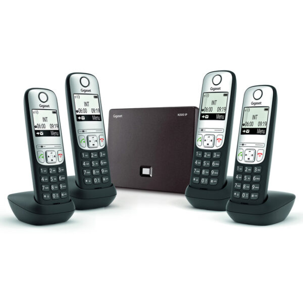 Gigaset N300IP with 4 A690HX handsets