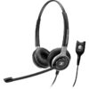 EPOS IMPACT SC 660 TC Binaural Wired Headset Compatible with Standard Telecoil-Equipped Hearing Aids (Requires EasyDisconnect Cable)