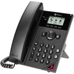 Poly VVX 150 2-line Desktop Business IP Phone with dual 10/100 Ethernet ports.