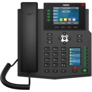 Fanvil X5U-V1 Gigabit Phone with Two Colour Screens and Bluetooth