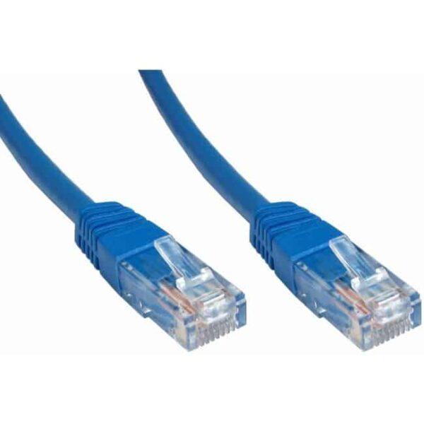 50-centimetre cat 5 cable in blue