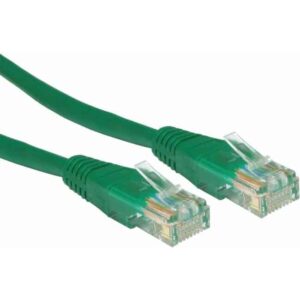 CAT5e Patch Cable 0.5M Green. Stranded