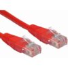 CAT5e Patch Cable 0.5M Red. Stranded