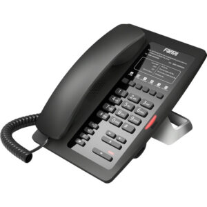Fanvil H3 Hotel IP Phone in Black with built in Wifi
