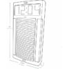 Algo 8190 IP Speaker Array with LED Clock and ABGR LED Visual Indicator
