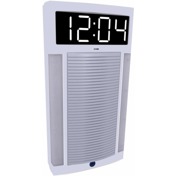 Algo 8190 IP Speaker Array with LED Clock and ABGR LED Visual Indicator