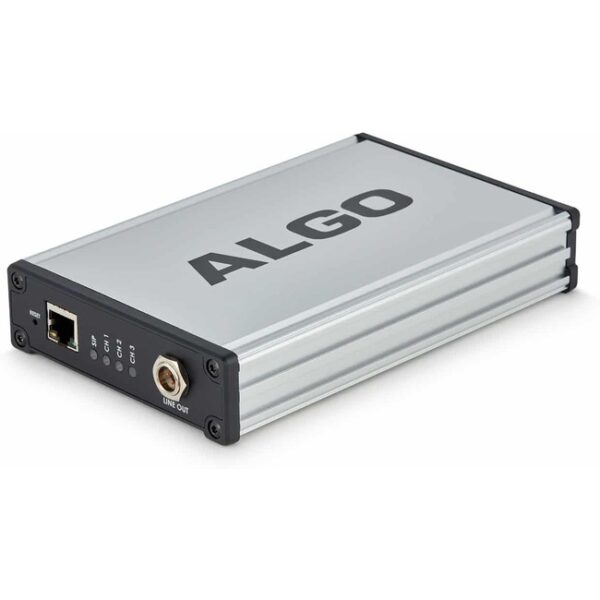 Algo 8373 Zone Paging Adaptor Algo 8373 SIP 3 Zone Paging Adaptor