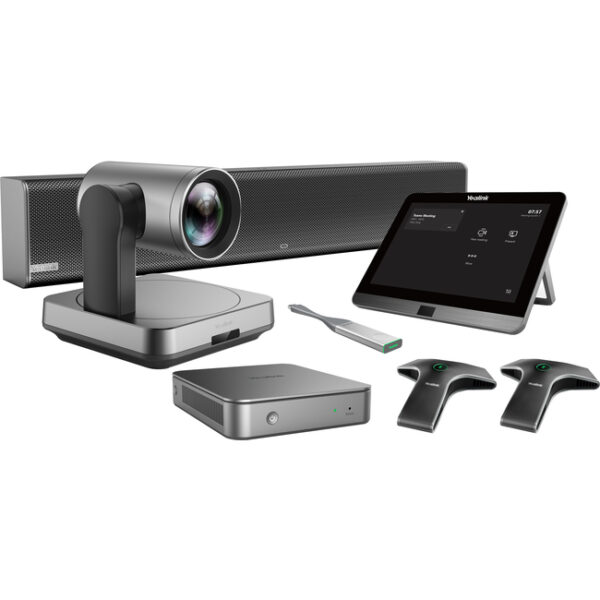 Yealink MVC 840 Video Conferencing Kit for Large Meeting Rooms Yealink MVC840 2nd Generation Microsoft Teams Room System - Large with 4K UVC84 PTZ Camera