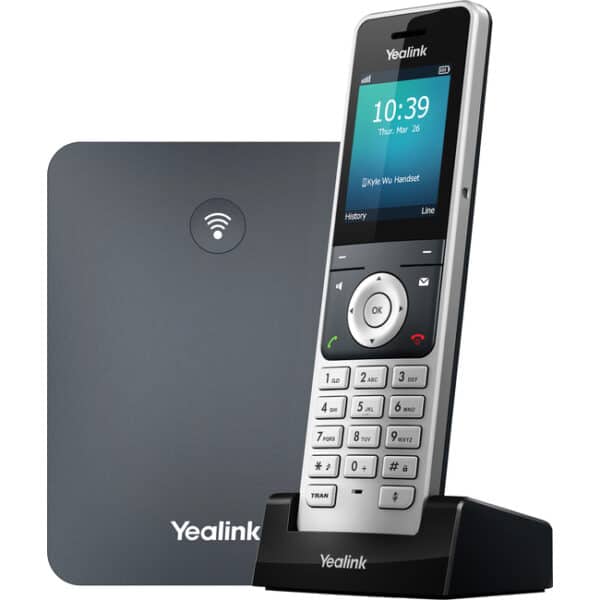 Yealink W76P DECT Phone System Yealink W76P Bundle - Includes W70B Single-Cell Base Station and W56H Handset
