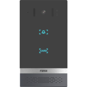 Fanvil i61 Single Touch Sensitive Button Video Intercom with RFID Reader - Surface mountable