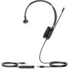 Features : Wired Monaural headset USB-A and 3.5mm jack connection (for PC and smart devices) Hand-held call controller Leatherette ear cushion Supplied drawstring carry bag Compatible with Yealink phones with USB-A port Box Content: Yealink UH36 Mono 3.5mm Headset Quick Start Guide Headset bag 3.5mm to USB bottom lead with call control with leatherette ear cushion