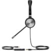 Yealink UH36 monaural UC Teams Certified Wired Headset - USB and 3.5mm jack - leather ear cushions