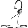Yealink UH36 monaural UC Teams Certified Wired Headset - USB and 3.5mm jack - leather ear cushions Yealink UH36 Monaural USB/3.5.mm Headset