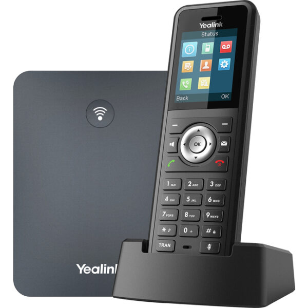 Yealink W79P DECT Phone System Yealink W79P Bundle - Includes W70B Single-Cell Base Station and W59R Ruggedised Handset