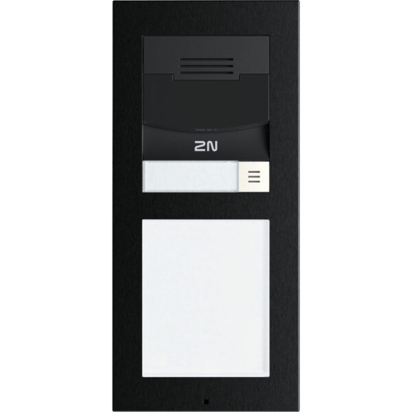 2N IP Verso 2.0 2N IP Verso 2.0 with 5MP Camera and 1 button (Black)