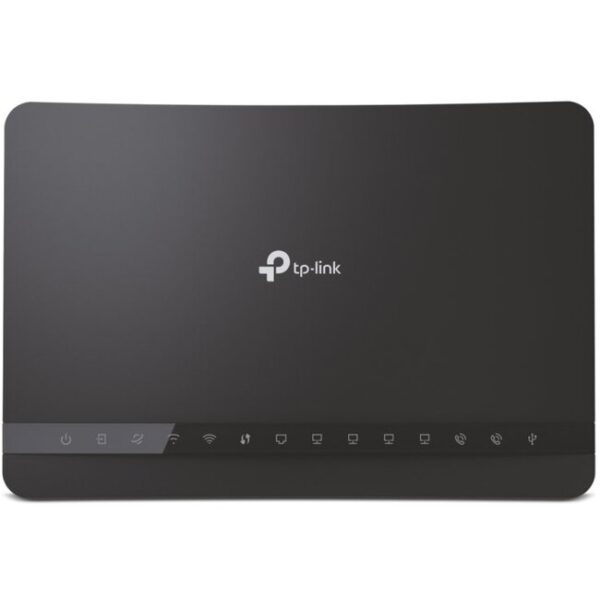 TP-Link VR1210V AC1200 Wireless Dual Band GigabitVoIP VDSL/ADSL/FTTP Modem Router - WiFi 5