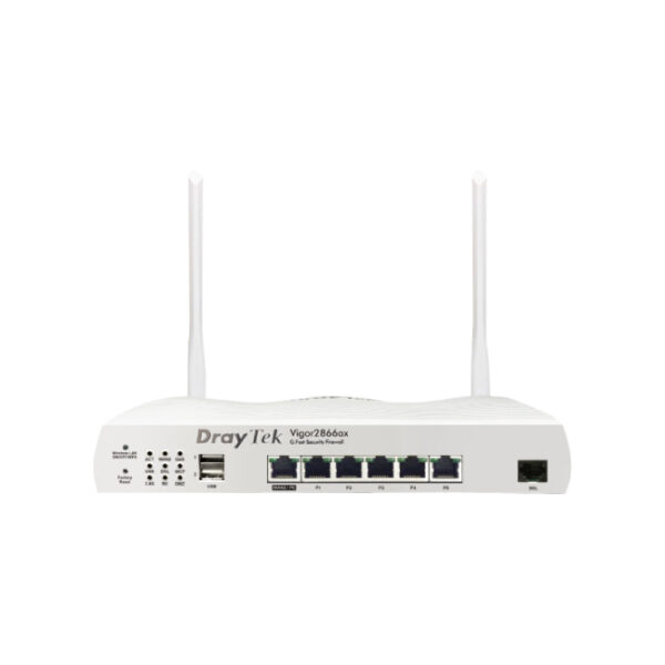 Draytek Vigor 2866ax VDSL/G.FAST and Ethernet Router with 802.11ax WiFi 6