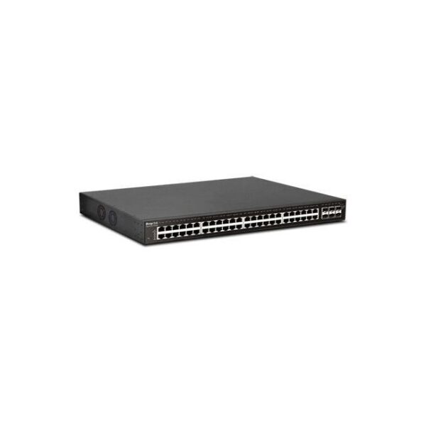 DrayTek VigorSwitch P2540xs 48-Port POE+ Gigabit Switch with additional 6 x 10Gb SFP Ports for Uplink / Fibre