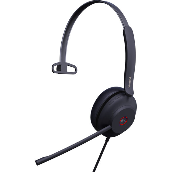 Yealink UH37 Mono USB Headset (UC Edition) UH37 Single Ear Wired USB UC Headset