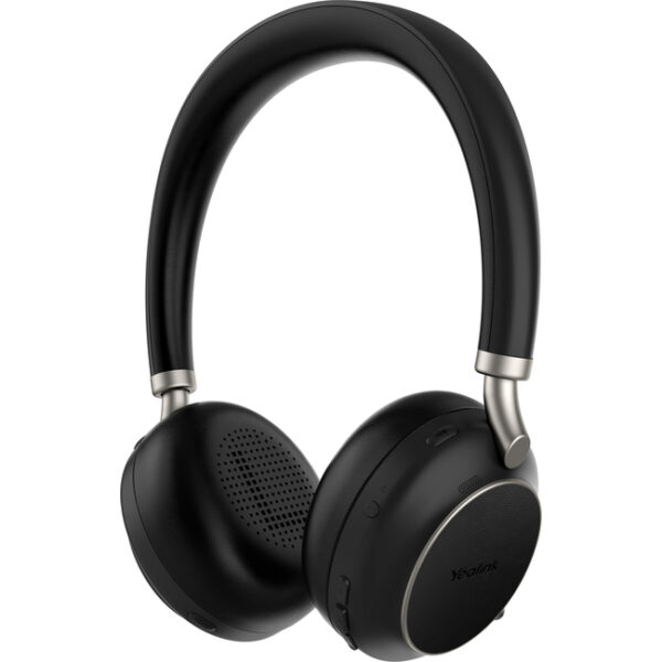 Yealink BH76 Premium Bluetooth Teams Dual Ear Piece Headset in Black with USB-A Dongle. (No charging stand)