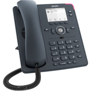 Snom D140 IP Desk Phone - Replaces D120 (No PSU) - 100 Mbps Ethernet Port