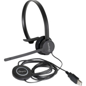 HC100 USB-A Monaural over-the-head headset.