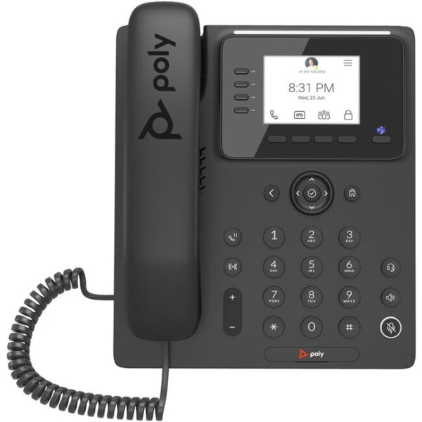 Poly CCX350 Business Media Phone CCX 350 Business Media Phone for Teams. No PSU