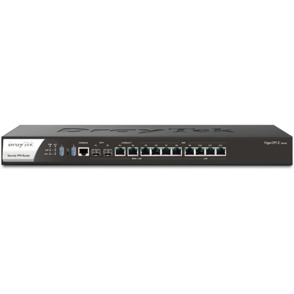 Draytek Vigor 3912 Enterprise Router Draytek Vigor 3912 Enterprise Firewall Router with high capacity VPN