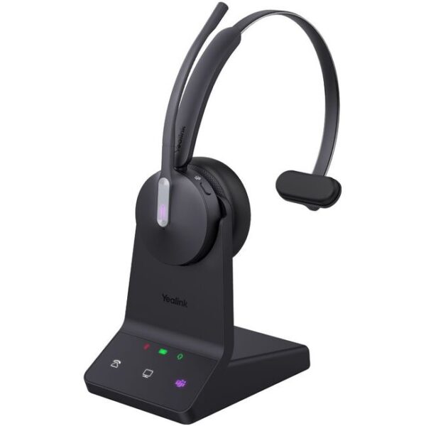 Yealink DECT Wireless Mono UC Headset Yealink WH64 UC Single Ear over the head DECT headset