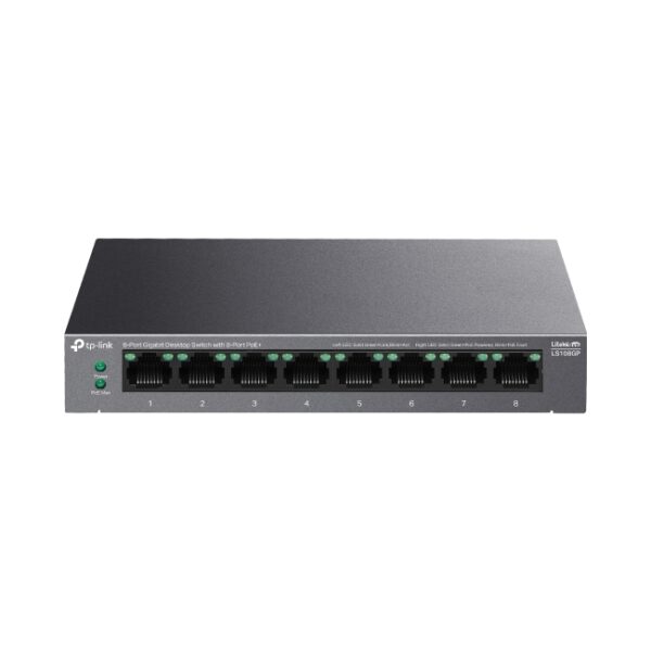 TP Link 8-Port Gigabit Desktop Switch with 8-Port PoE+
