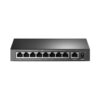 9-Port 10/100 Mbps Desktop Switch with 8-Port PoE+