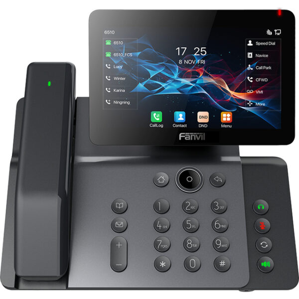 Fanvil V66 Pro IP Desk Phone Fanvil V66 Pro IP phone with built in Wi-Fi and Bluetooth (With Cordless Receiver)