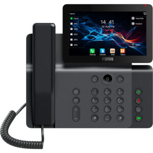 The Fanvil V66 IP phone with built in Wi-Fi and Bluetooth