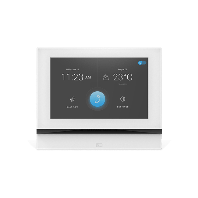 2N Indoor View White with Wi-Fi 2N Indoor View with Wi-Fi in white - requires 91378800 (flush) or 91378803 (surface) (Includes 36 My2N credits)