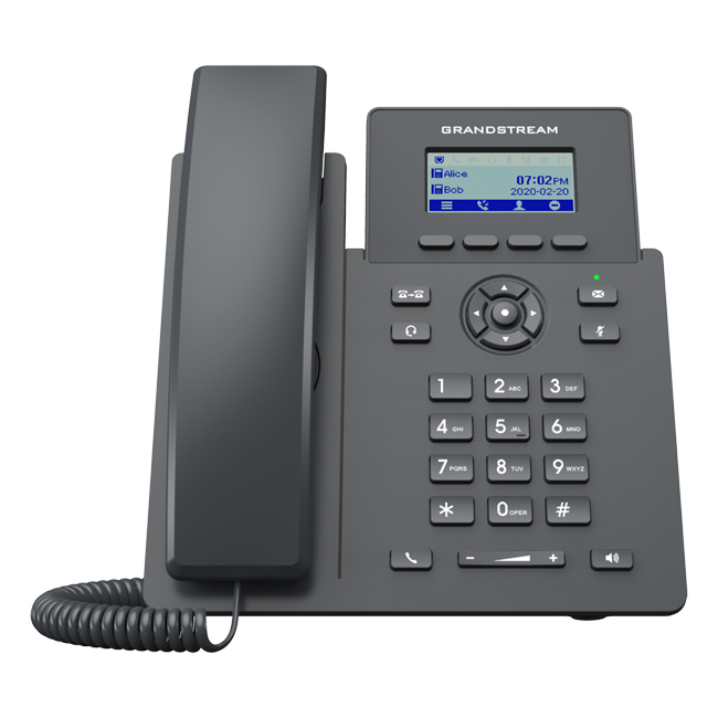 Grandstream GRP2601 SIP IP Phone Grandstream 2-line IP phone with backlit screen