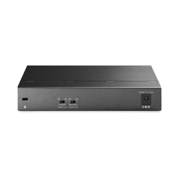6-Port Gigabit Desktop Switch with 3-Port PoE+ and 1-Port PoE++