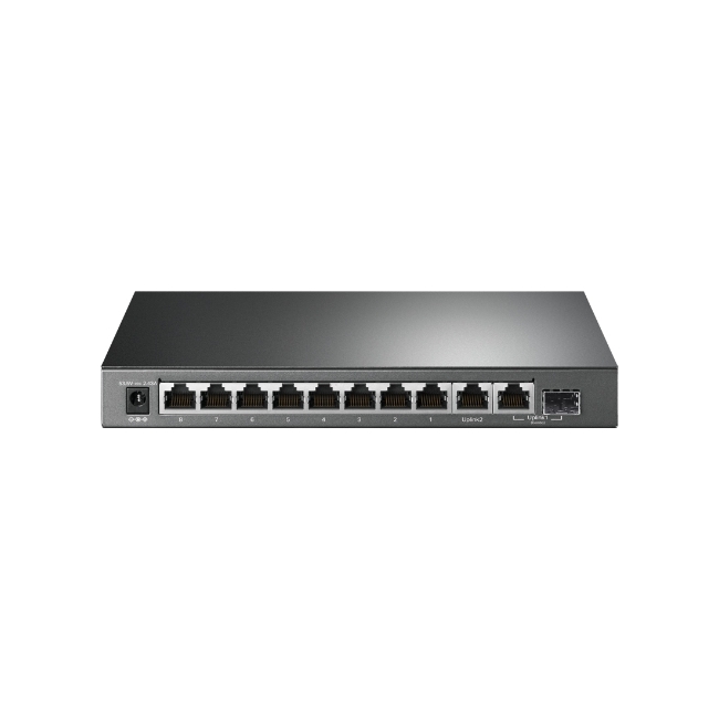 10-Port Gigabit Desktop Switch with 8-Port PoE+