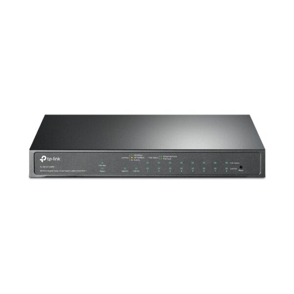 10-Port Gigabit Easy Smart Switch with 8-Port PoE+