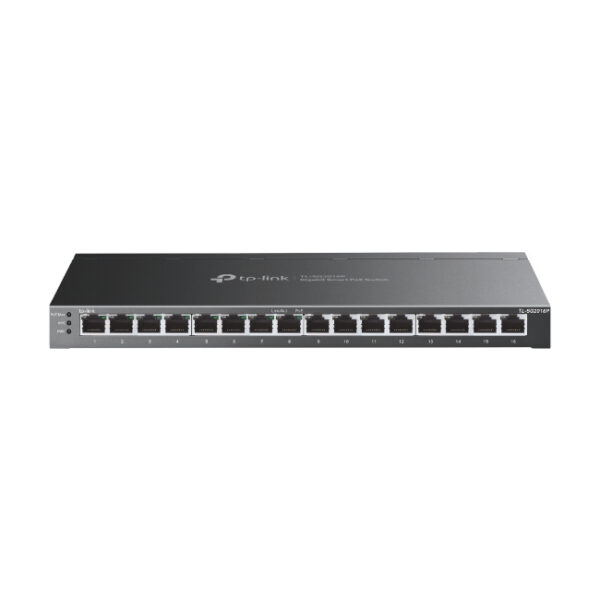 JetStream™  16-Port Gigabit Smart Switch with 8-Port PoE+